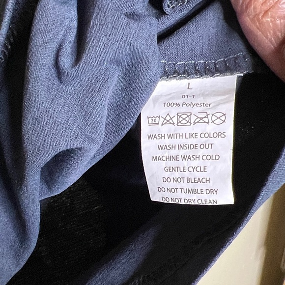 Navy Graphic Classroom T-Shirt with Colorful Text - Picture 3 of 4